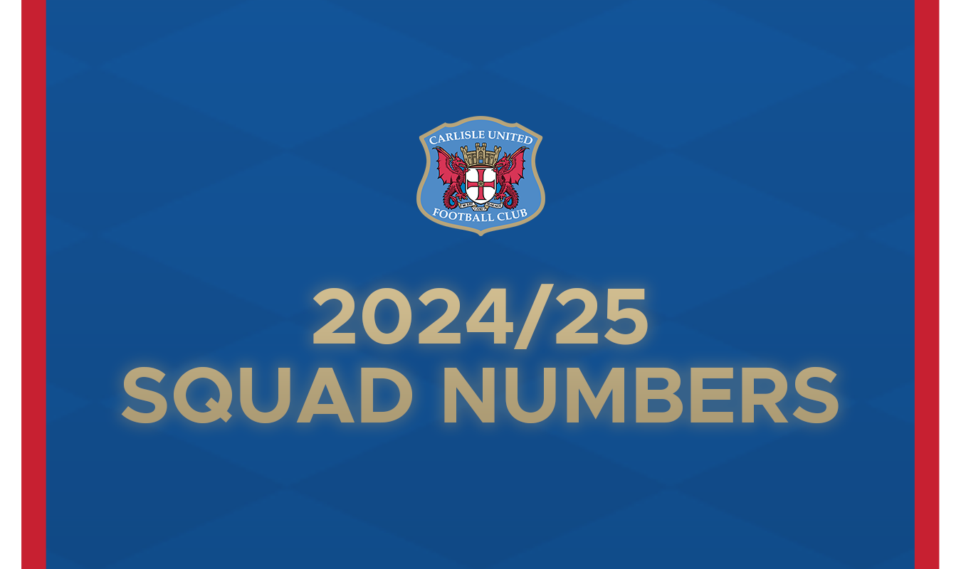 Squad number graphic