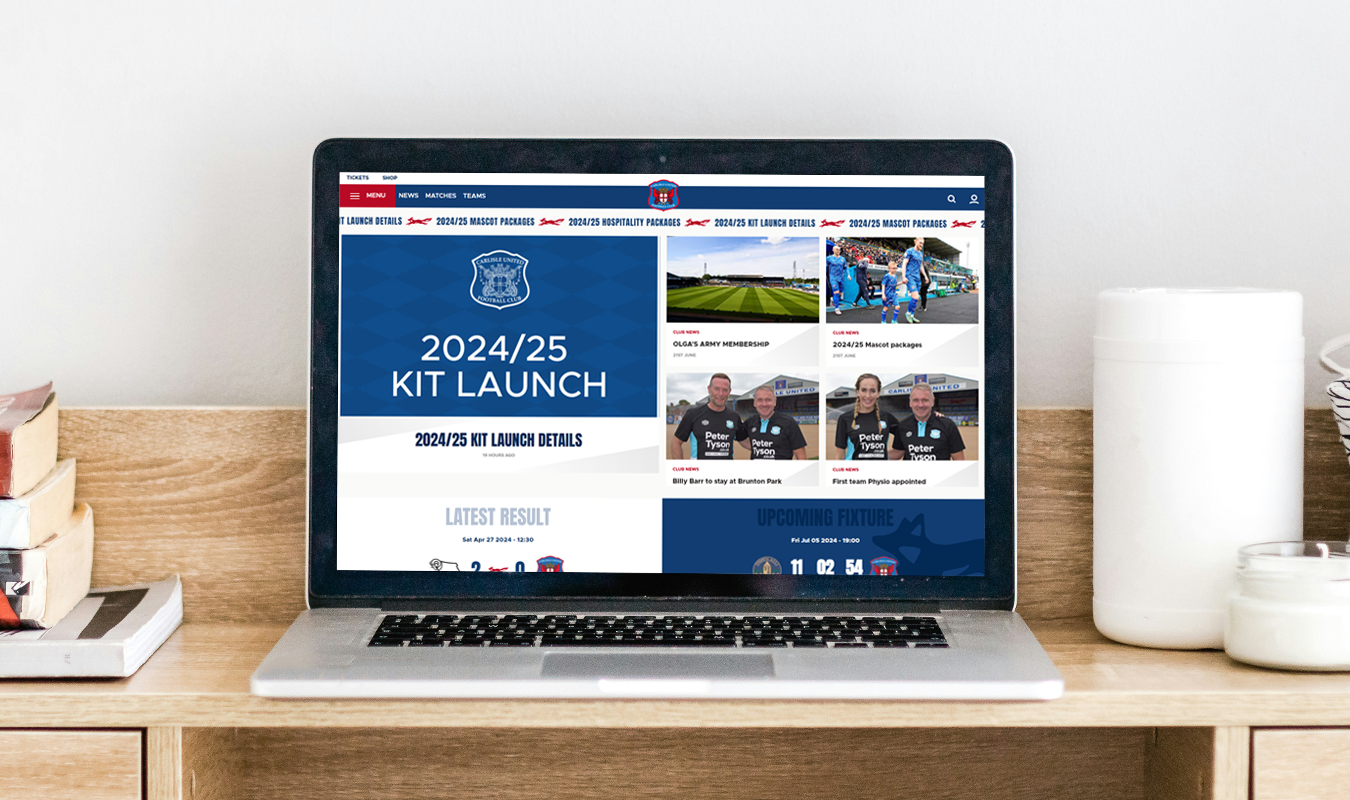 CUFC new website