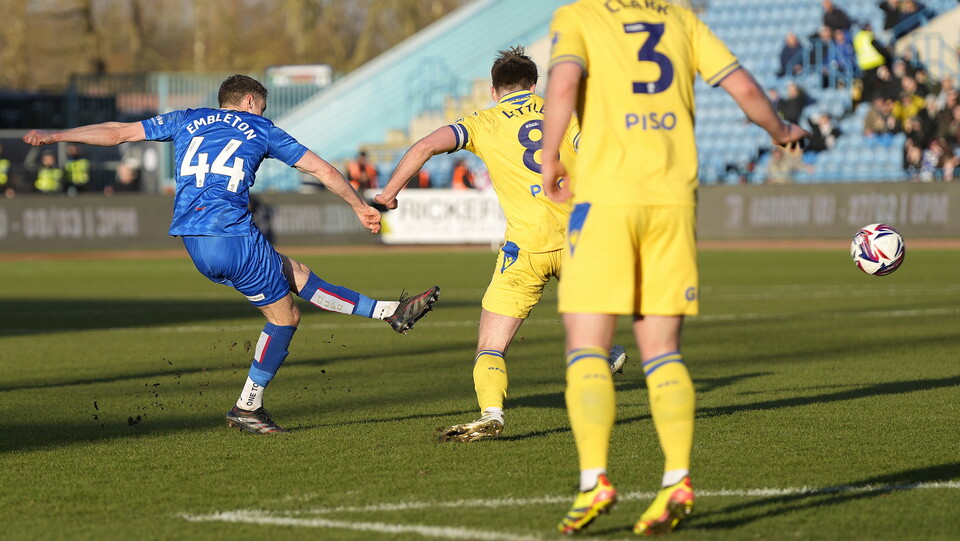 GILLINGHAM 22 FEB 25
