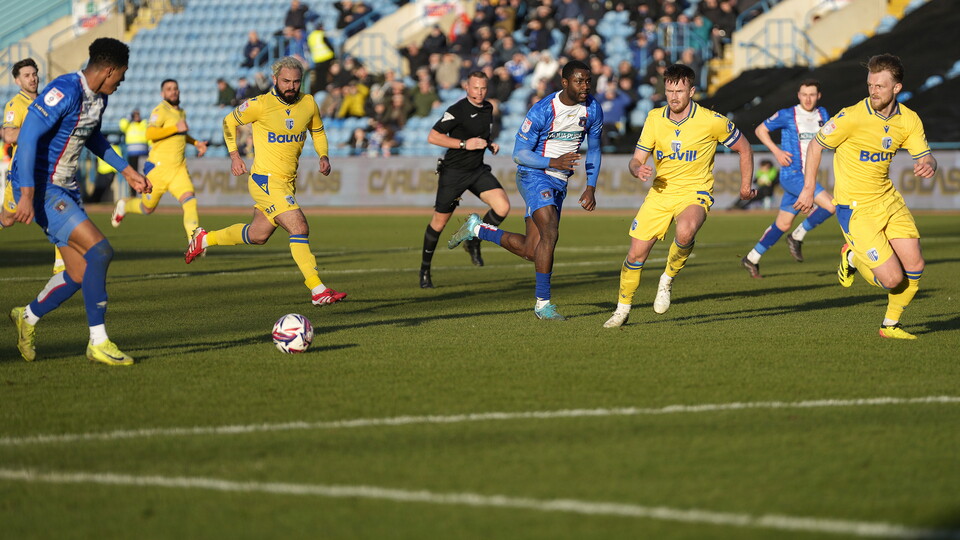 GILLINGHAM 22 FEB 25