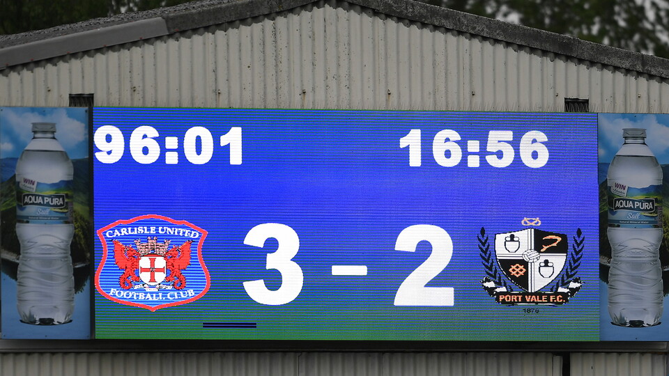 PORT VALE 18 APR 25