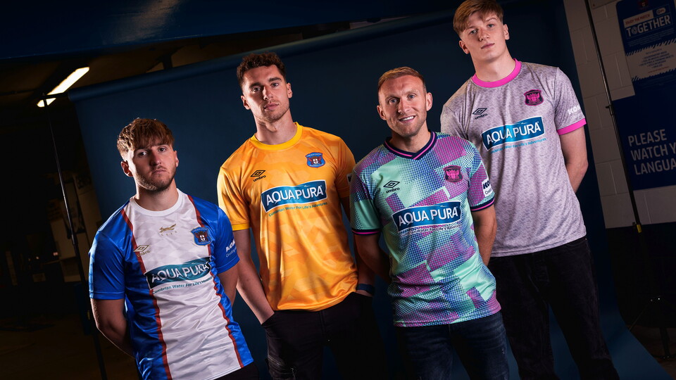 2024/25 home, away and goalkeeper kits