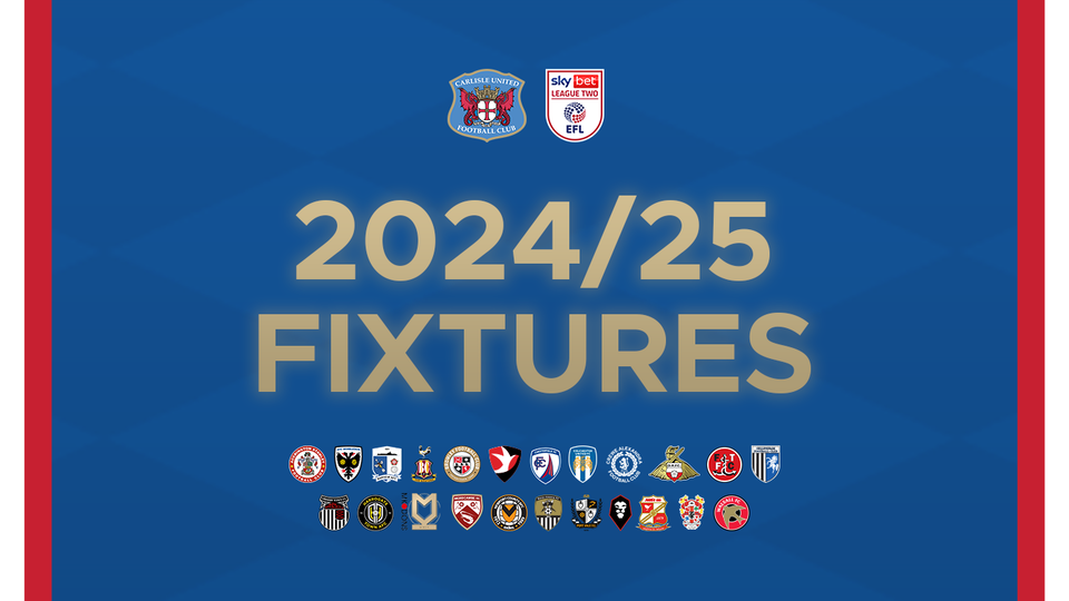 2024/25 fixtures