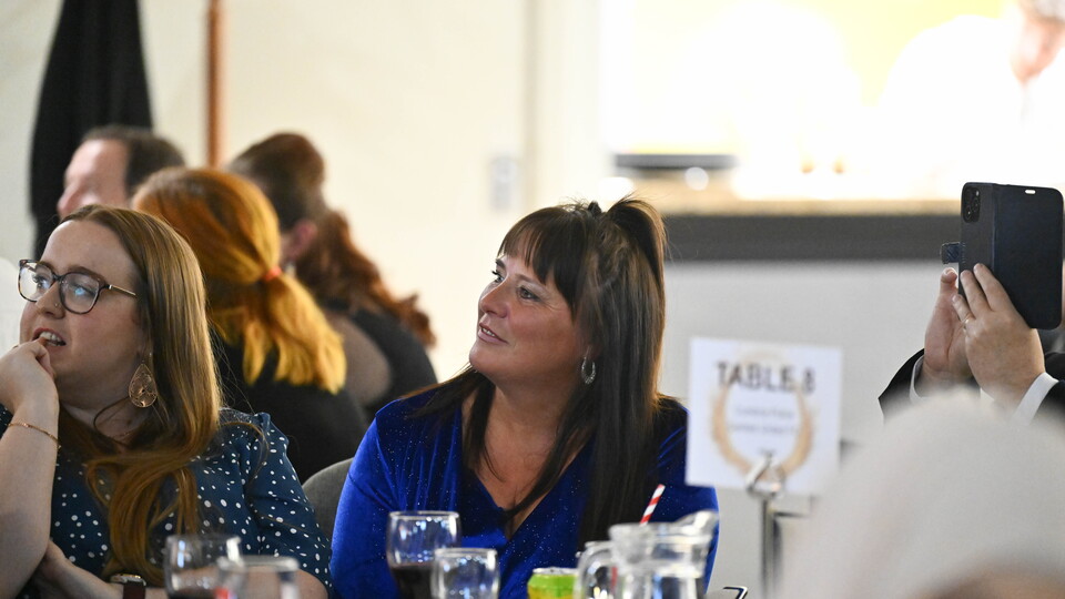 Teresa Mulholland at Diverse Cumbria Awards