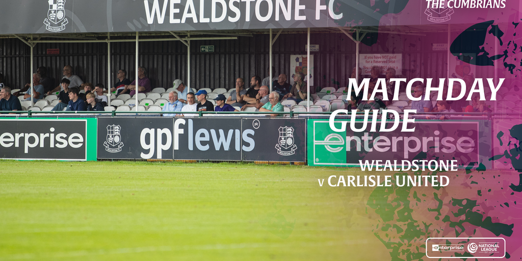 Wealdstone publica guía para el partido ante Carlisle United